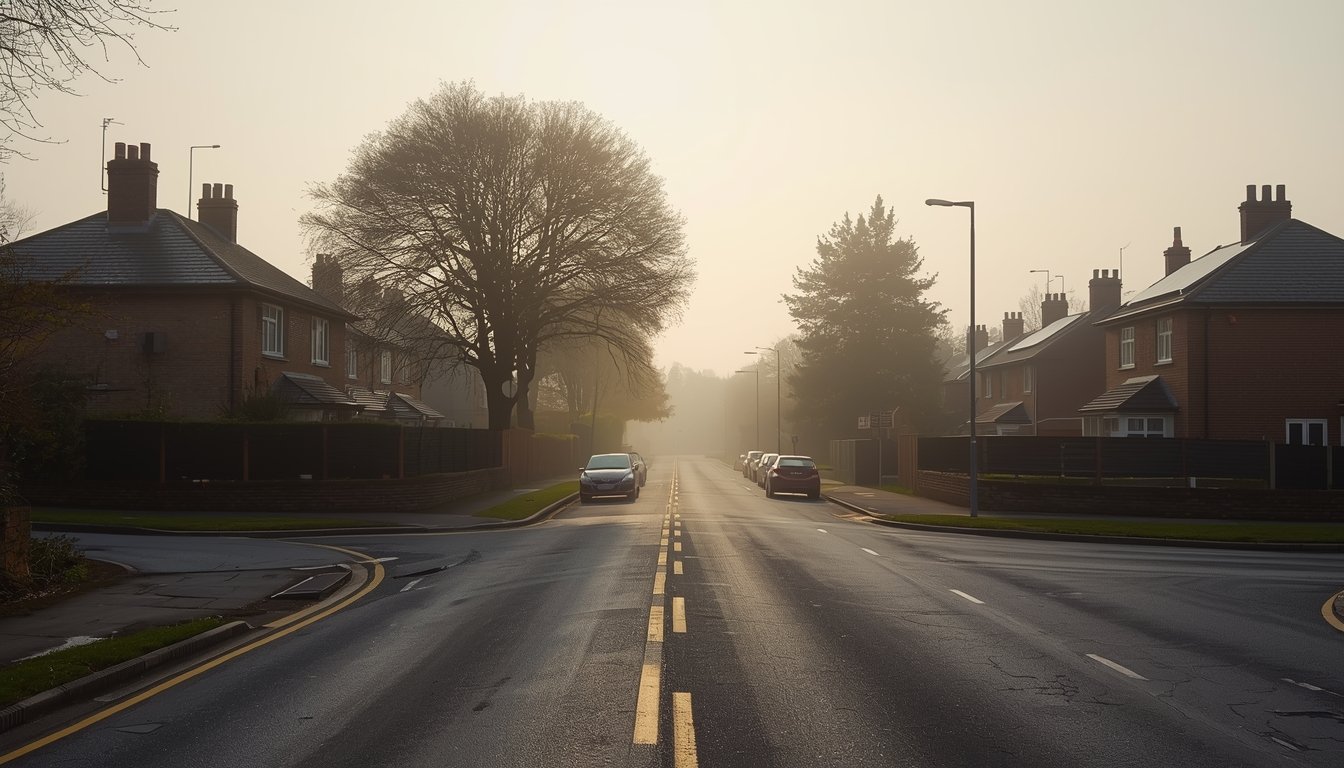 Surrey residential street at dawn - Gold Homes