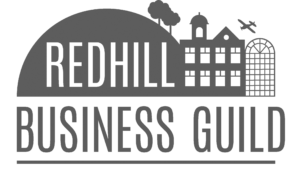 Redhill Business Guild Logo Grayscale